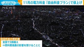 11月電気料金 大手10社の「規制料金」横ばいも、自由料金プランは値上がり(2022年9月30日)