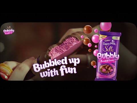 Cadbury Silk Bubbly Bubblegum - #BubbledUpWithFun