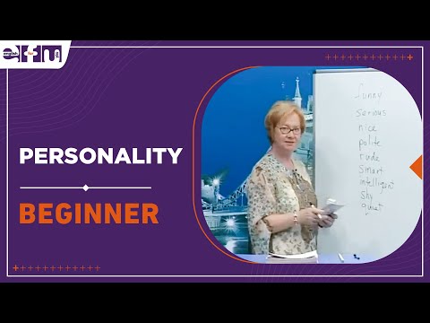 Let's Start English 21 - Personality | Beginner Levels