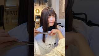 美容室で髪切るの久しぶり💇‍♀️ #ウィッグ #asmr #nejiko