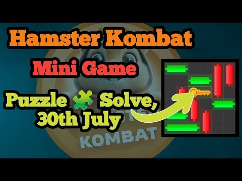 Hamster Kombat Puzzle 🧩 Solve, 30th July | #hamsterkombat #airdrop