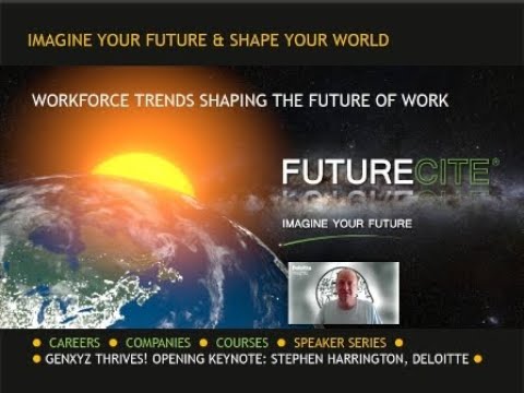 Futurecite Speaker Series: GENXYZ Opening Keynote Workforce Trends Shaping the Future of Work