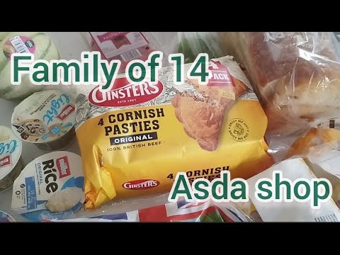 Feeding Kids in Summer Holidays / Asda Grocery Haul £120