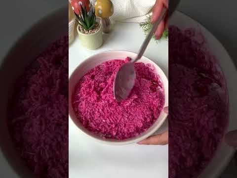 BEETROOT CURD RICE 🌸✨ #alluarjun #pushpa #telugu #reels #food #asiancucumber #shortfeed #recipe