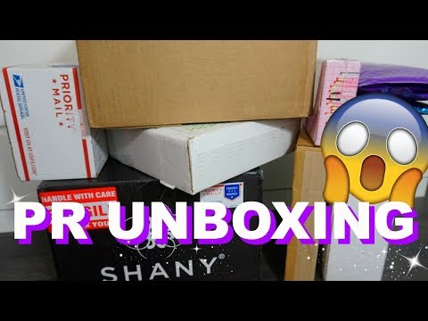 Pr Unboxing//Haul Ft Mac,Shany Cosmetics,Benefit,Neutrogena & More!!!!