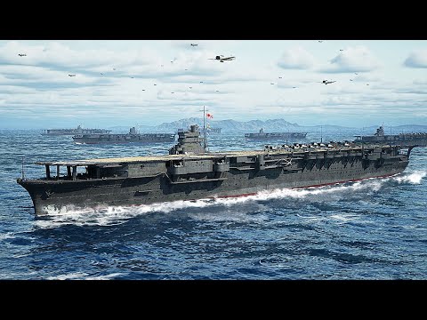 【5分解説】航空母艦『翔鶴』を3DCGで復元してみた【4K映像】