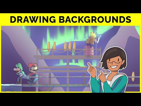 🔴 Drawing Backgrounds for YOUR Characters!