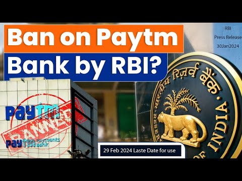 Paytm Payment Bank was Banned by RBI Updated News 2024 #tech_kurippugal #rbi #banned #paytm