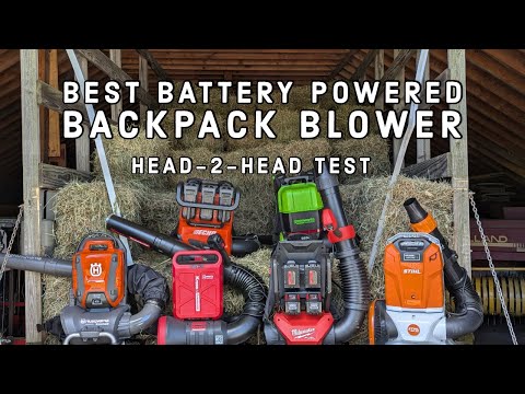 Battery Powered Backpack Blower Comparison