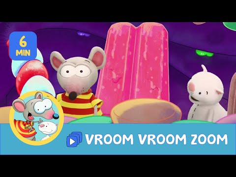 Toopy and Binoo | The Red Sock | Vroom Vroom Zoom