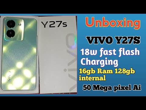 Vivo y27s unboxing 8/128 variant #vivoy100 #vivoy27s #unboxing By Ayyan Shabbir @cryptoworks674