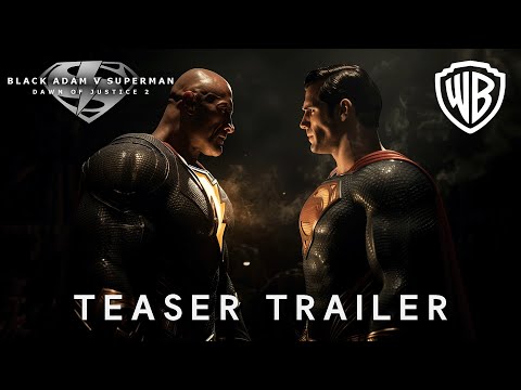 Black Adam V Superman: DAWN OF JUSTICE 2 | Teaser Trailer | Dwayne Johnson, Henry Cavill