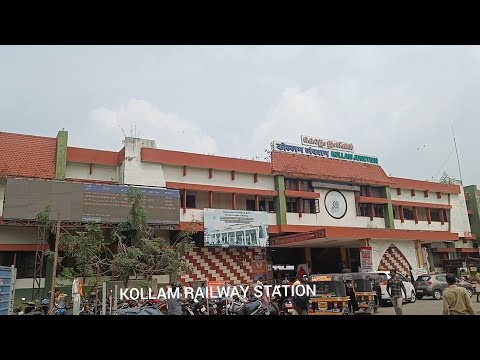 🚂 Kollam to Punalur Train Journey| Train no 16328 Madurai Express| Guruvayur to Madurai