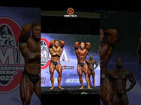 Arnold Classic Champ Wesley Vissers and Jaehun Park from South Korea