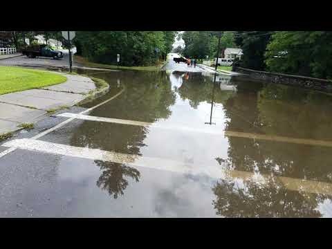 Flooding in Leominster, August 14, 2018