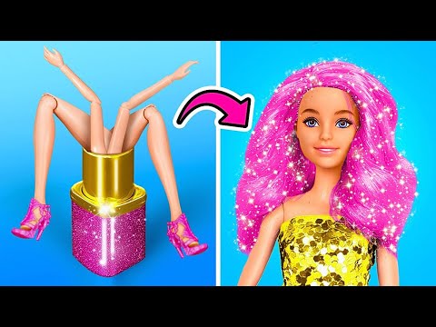 ¡Trucos de Belleza 2024! ¡Transformación de muñeca con secretos ocultos! 🌟🔥