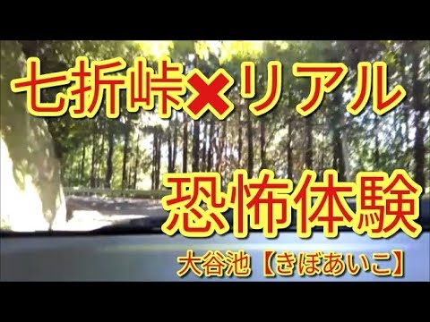 【恐怖】🔴七折峠×大谷池心霊スポット・軽自動車は登らないのは昔話★アルトならこれくらいな山道なら軽々登ってますよ～秋名山じゃないですよ☆彡