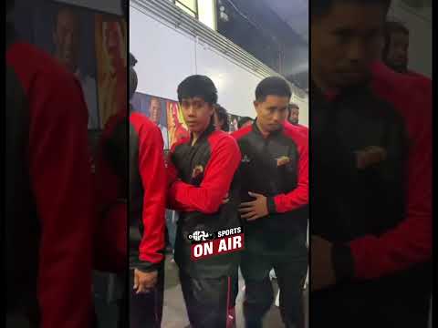 San Miguel Beermen kasama ang muse na si Jaime Lim bago pumarada sa PBA Opening