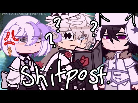 「 ✦"Its a Dr. Suess book"✦」| | ft. the DOA trio || BSD || Shitpost \\ [gacha]