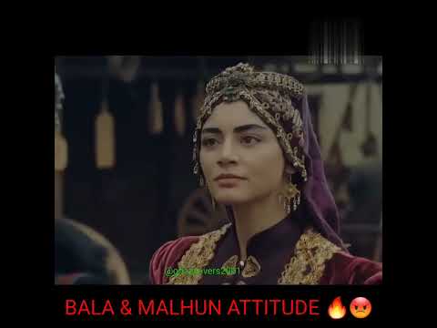 Bala hatun ultra level level attitude 😡😡😡😡 #dirilisertugrul #ertugrulghazi #ertugrul #dirilis #bala