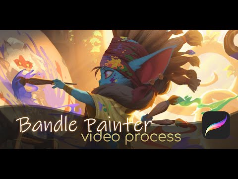 Yordle Painter - video process