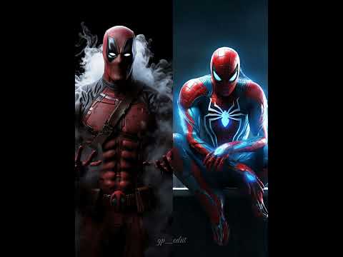 who is win 😈 #spiderman #deadpool