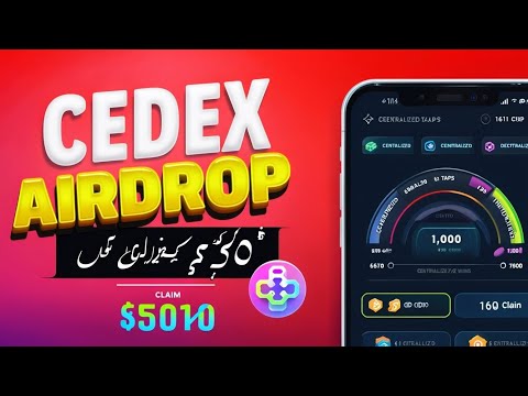 CEDX Tap: How to Claim Free Tokens Fast! 🚀💸