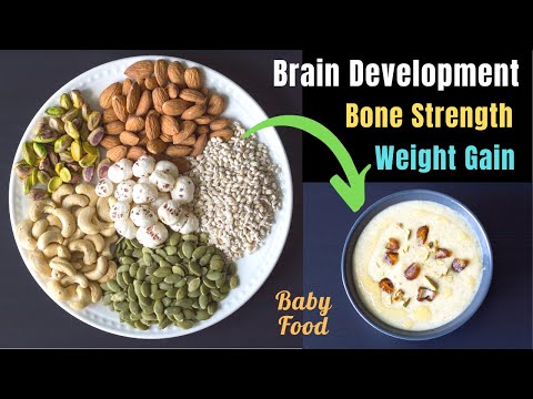 Baby Food | Brain Development, Bone Strength & Weight Gaining Food for 8M+ Babies | Fusion Cooking