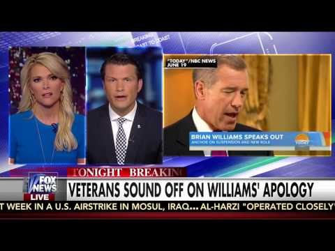 Kelly File | Brian Williams Skips Apology to Vets