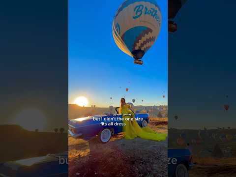 Cappadocia Hot Air Balloon Photo Shoot Experience