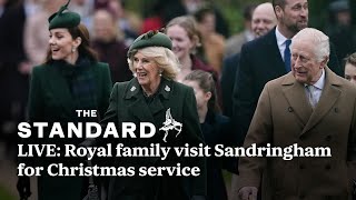 Watch again: Royal family arrives at Sandringham for Christmas service