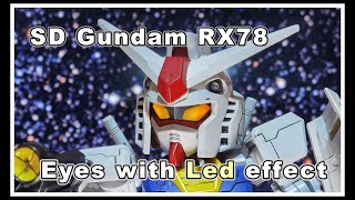 【RX78 2】模型要有光！ SD Gundam系列加燈製作｜中文字幕｜