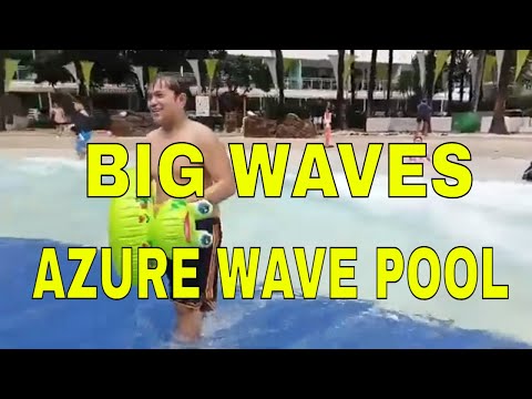 Vlog #1022 Big Waves At Azure  Beach Club Paris Hilton