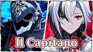 Strongest Harbinger - Il Capitano | ALL Voice lines About Him | Varka, Arlecchino | Genshin Impact