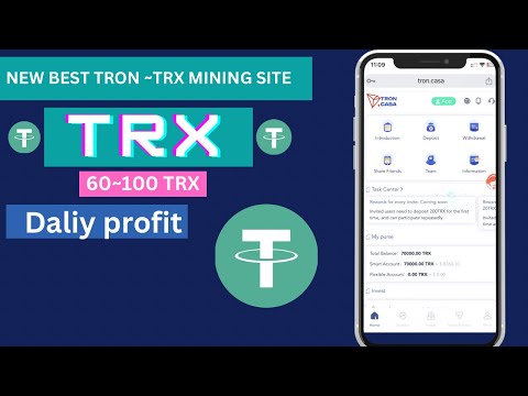 troncasa cloud new trx crypto mining site | trx earnin  site today | new earn usdt trx per day