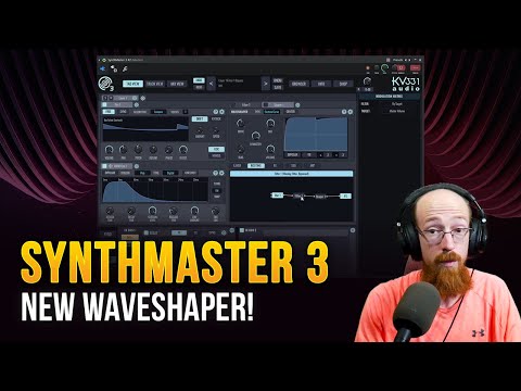 Synthmaster 3 New Waveshaper opens sound design options | Eric Burgess