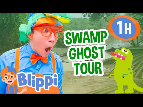 Blippi's Halloween Swamp Tour! | Halloween For Kids | Blippi Kids TV | Educational Videos for Kids