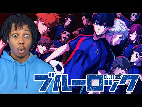 My First Sports Anime... | BLUELOCK Opening And Trailer Reaction