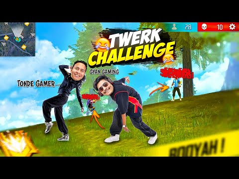 If Tonde Gamer Kills Last Enemy By Treatment Sniper😲I have To Do Twerk 🥴Gyan Gaming