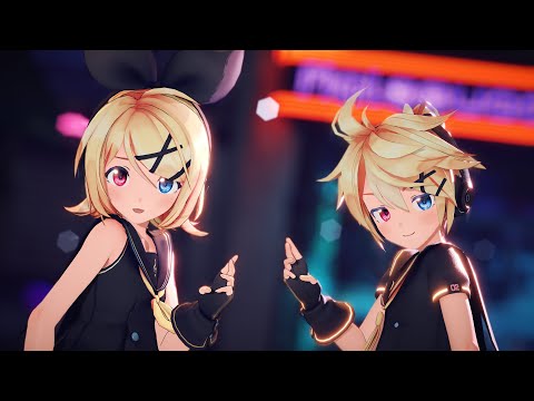 [MMD]RE: 踊 giga Sour式鏡音リン Sour式鏡音レン[PV]