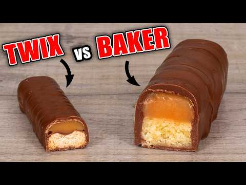 Making Homemade Twix Bars (EASY)