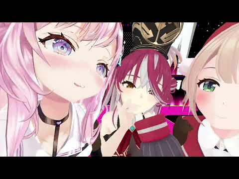 【MMD VR】【60fps】【紳士向け】三人でop吹っ切れた