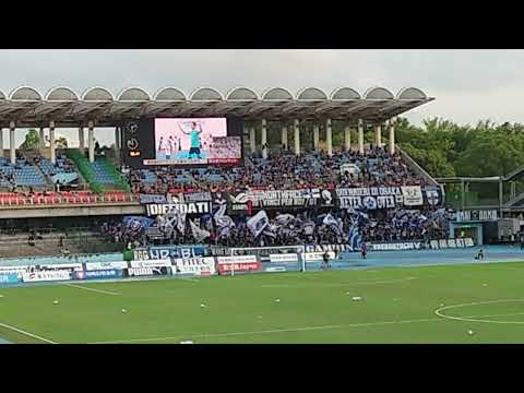 選手が出てくる前から沸騰してるガンバサポ【激戦の予兆】