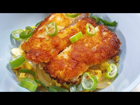  Katsudon Recipe :: Japanese Pork Cutlet Rice Bowl