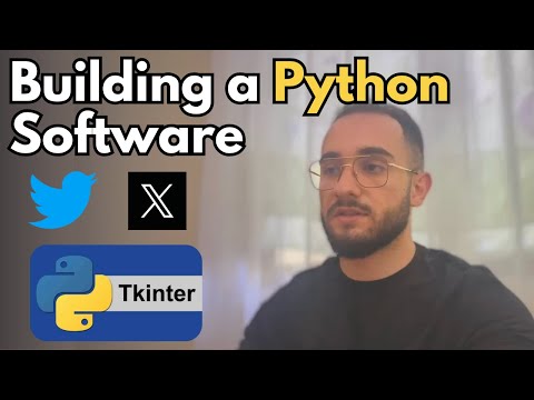 How to build a Software with Python, Tkinter and Twitter API (post tweets automatically)