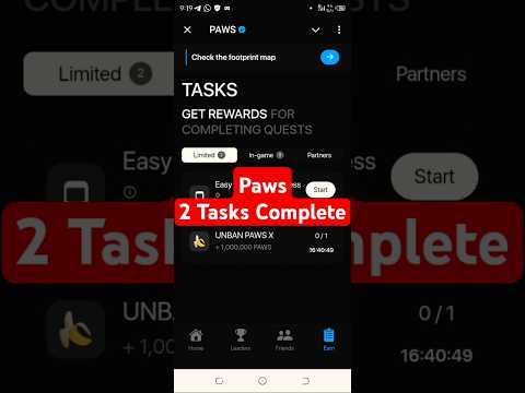 Paws New Task Mystery Quest | How ToComplete Paws Mystery Quest Task PawsUNBAN PAWS X +1,000,000