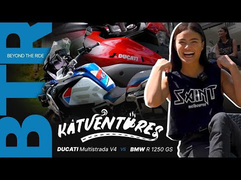 Ducati Multistrada V4 Vs. BMW R 1250 GS (Ft. Katrice Kierulf) — Beyond The Ride