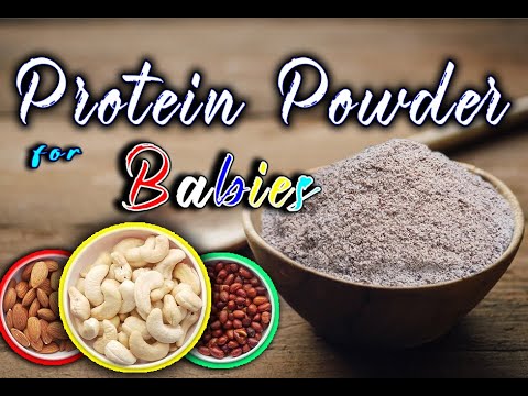 How to make Protein Powder for kids || 3 Ingredient Protein Powder || Protein Powder for Babies