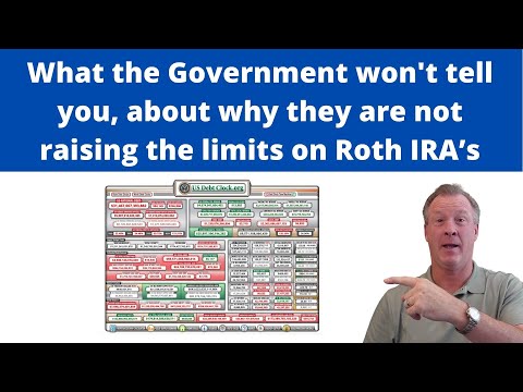 What the Government wont tell you about why they are not raising the limits on Roth IRA’s