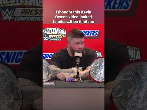 Kevin Owens Eating a Snickers Looks Familiar… | #Shorts #WWE